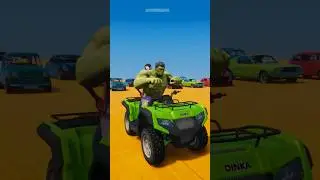 Gta 5 Homem-Aranha e Hulk Ragdolls Fails Gta dos Super-Herois  #viral