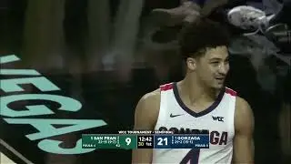 Gonzaga vs San Francisco 03/09/2020 (WCC Tournament Semifinals)