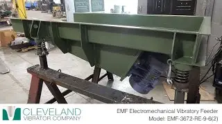 Electromechanical Vibratory Feeder for Raw Materials in Production - Cleveland Vibrator Co.