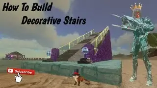 How to build decorative stairs in Ark Mobile