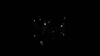 glowing particles