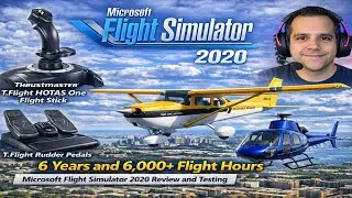 THRUSTMASTER T.FLIGHT HOTAS ONE & RUDDER PEDALS - 6 Years & 6,000+ Hours REVIEW - MSFS2020