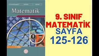 9. Sınıf MEB Matematik Kitabı Sayfa 125 - 126 ALIŞTIRMA ÇÖZÜMLERİ // MEB 2. TEMA FONKSİYONLAR