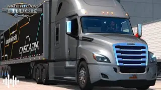 FREIGHTLINER CASCADIA FIRST LOOK!!!! | American Truck Simulator (ATS) Showcase