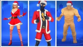 Spider fighter 3 all Christmas skin game play 🎄|| strider new skin, hacker girl new skin more..