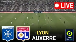 Match complet eFootball PES 21 | Simulation vid&eacute;o Auxerre vs Lyon | Ligue 1 2025/26 |