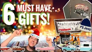 Top 6 MOST AFFORDABLE, LAST MINUTE Gift Ideas for Car Enthusiasts this Christmas!