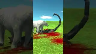 Scropion vs Bear  #gaming #dinosaur #3dnimation #3dmodeling #3d #animation