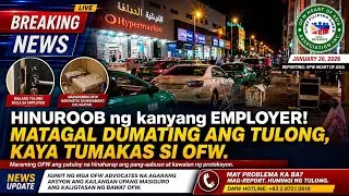 TUMAKAS SI OFW KASAMBAHAY SA BAHAY NG KANYANG AMO DAHIL MATAGAL DUMATING ANG TULONG !