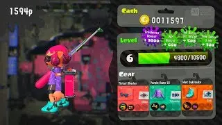 Splatoon 2 - Turf Wars (Reaching Level 6)