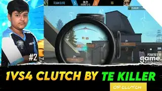 TE KILLER 1VS4 CLUTCH AGAINST TG | TE KILLER BEST 1VS4 GAMEPLAY | TOURNAMENT HIGHLIGHTS