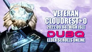 Veteran Cloudrest +0 [Warden Kite Healer, Elder Scrolls Online, PS5]