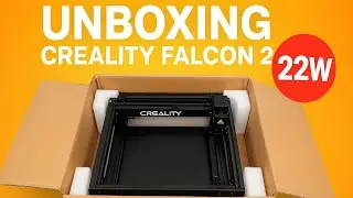 Creality Falcon 2 (22W) Unboxing & First Look | Best Diode Laser Cutter 2025