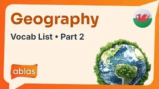 Geography | Welsh Vocabulary List (Part 2)
