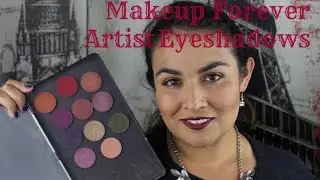 Make Forever Artist Eyeshadow Review & Swatches