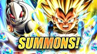 WHAT IS THIS LUCK?! LF MINI SSJ3 VEGETA SUMMONS!