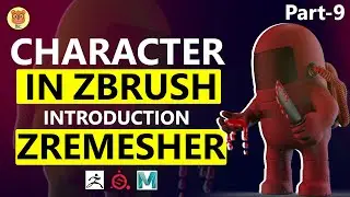 Zbrush Character Creation Pipeline For Beginners 2021 ( Among us Character ) #9