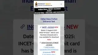 Indian navy incet 01/2025 exam answer key #indian navy civillian exam#indiannavy#indiannavyexam#navy