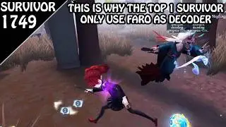 Faro Lady is the Best Decoder now ?? - #identityv