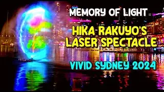 Vivid Sydney 2024 ✨ Hika Rakuyo &ndash; The Most Mesmerising Laser Show in Australia