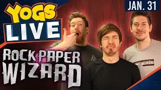 ROCK PAPER WIZARD - Board Games Stream - 31st January 2017