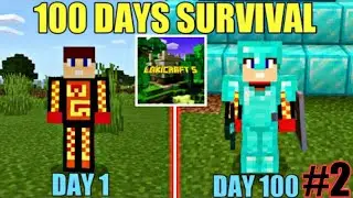 🔥🔥100 DAYS SURVIVAL IN LOKICRAFT 5 #2 ll WHILAK GAMING ll LOKICRAFT 5 ll