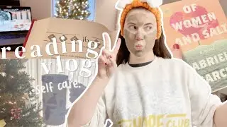 first reads of 2022, exciting gilded unboxings & lots of self care🤍 | reading vlog