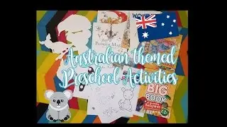 Australia Themed Preschool Activities at Home - Week 1