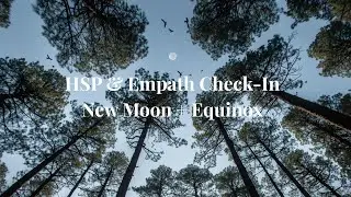 Gentle HSP & Empath Check-In | New Moon Equinox Energy Sept 2025 #authenticity #hsp #selflove