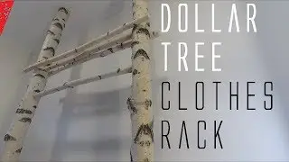 Dollar Tree DIY Clothes Rack