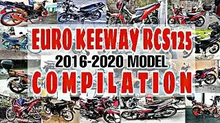EURO KEEWAY RCS125 COMPILATION 2016-2020 MODEL | BEST OF THE BEST | MOTOJUST