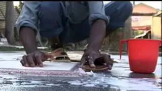 Tibetan Rug Making Process