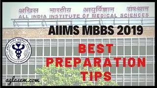 5 Months Preparation Strategy To Crack AIIMS 2019 | Best Preparation Tips | Aglasem