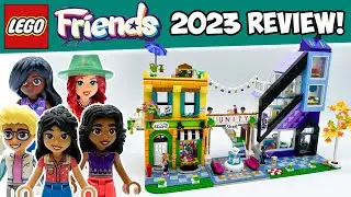Downtown Flower and Design Stores EARLY 2023 Review! LEGO Friends Set 41732