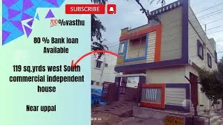 119 Sq.yards West & South phase commercial independent house