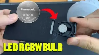 Battery Replacement For RGB Led Remote | LED RGBW BULB