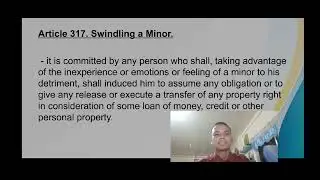 Criminal Law Book 2 (Article 316-319)