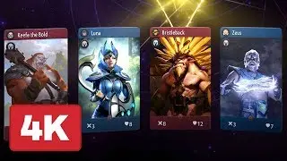 Artifact Gameplay - Full Match Played by Valve (4K)
