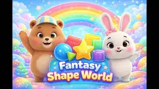Fantasy shape world| shape song for kids| Triangle, circle ..