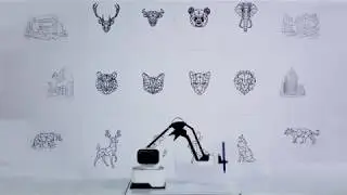 Rotrics Painting Line-sketch highlights