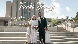 LDS Temple Sealing // Tuiaki Family // Oquirhh Mtn Temple, Utah 💍