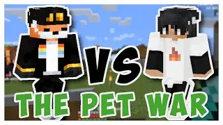 Fundy VS Sapnap Duel in Dream SMP [The Pet War] Dream SMP Fundy VS Sapnap 1v1