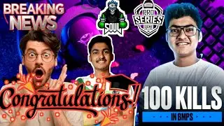 GOBLIN FASTEST 100 KILLS RECORD IN BGMI OFFICIAL TOURNAMENT | GOBLIN 1V3 BB | CONGRATULATIONS 🎊