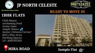 1BHK Ready Flat || JP North Celeste || Mira Road #jpnorth #jpinfra #readytomovein #1bhk #flat #reels