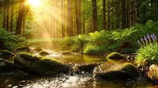 Peaceful River Stream Ambience for Relaxation, Study & Night Focus