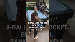 8-BALL LAST POCKET BANK-SHOT AND A VICTORY LAP 🥇🥇🥇#8ballpool #billiards #livestream #9ball