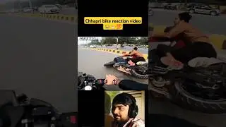 Yamaha R15 chhapri Rider reaction video 😂#shorts#chhapri Rider#viral#shortsviral shorts