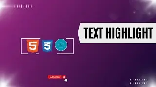 Text Highlight | Text Animation Using HTML & CSS | WhizMaster