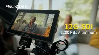 As a Filmmaker, You Need This! FEELWORLD H5 12G-SDI Camera Monitor-Precision Monitoring for Film Set