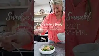 Recept van Sandra Ysbrandy: feta saganaki met linzensalade